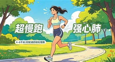 超慢跑是一种更加友好的运动方式